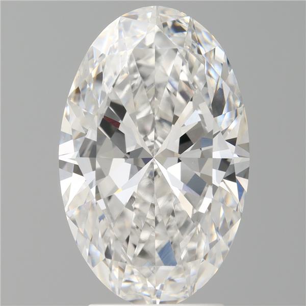 3.50 ct. oval Lab Grown Diamond front image