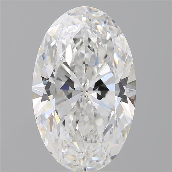 3.54 ct. oval Lab Grown Diamond front image