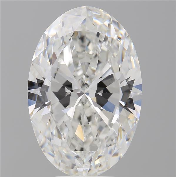 8.03 ct. oval Lab Grown Diamond front image
