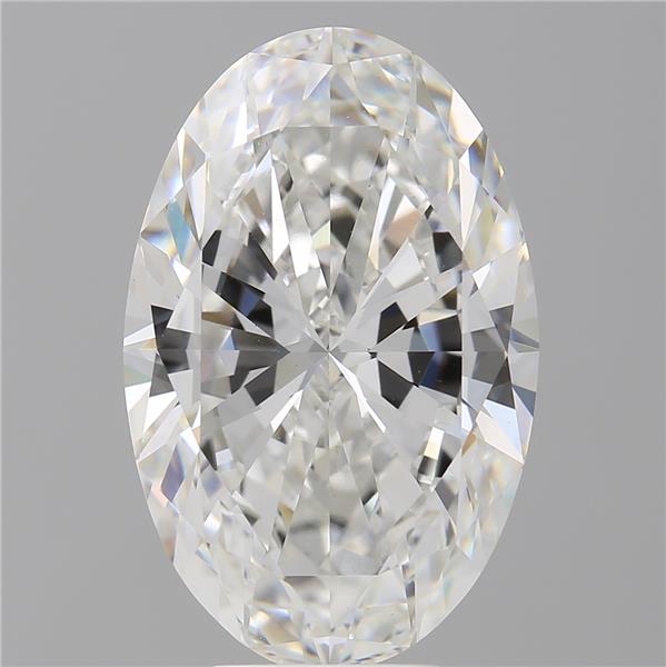 7.04 ct. oval Lab Grown Diamond front image