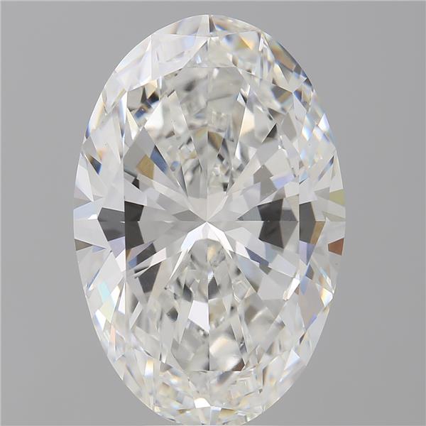 8.01 ct. oval Lab Grown Diamond front image