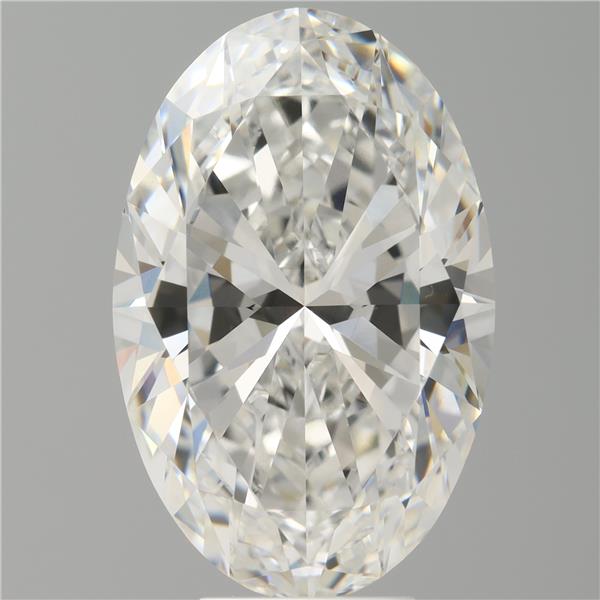 7.08 ct. oval Lab Grown Diamond front image