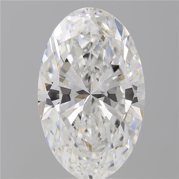 7.08 ct. oval Lab Grown Diamond front image