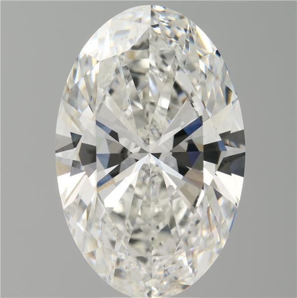 8.01 ct. oval Lab Grown Diamond front image