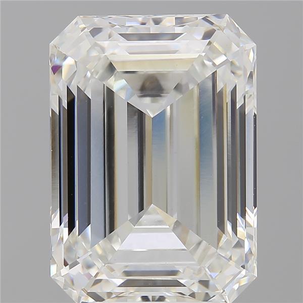 6.52 ct. emerald Lab Grown Diamond front image