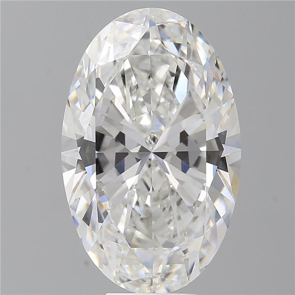 9.53 ct. oval Lab Grown Diamond front image