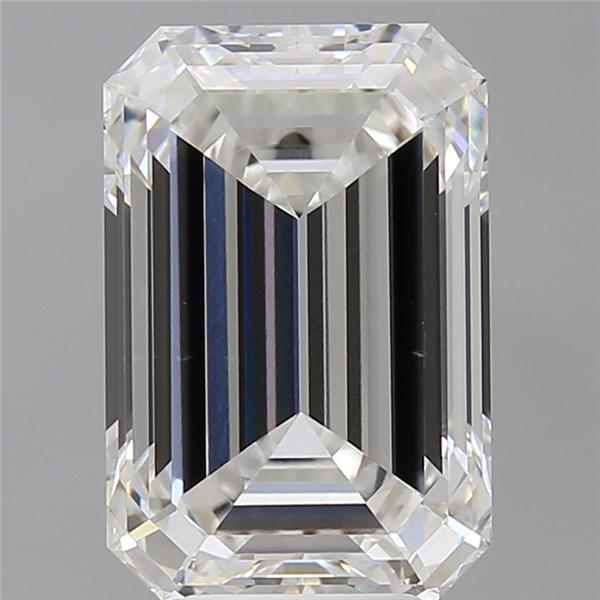 6.60 ct. emerald Lab Grown Diamond front image