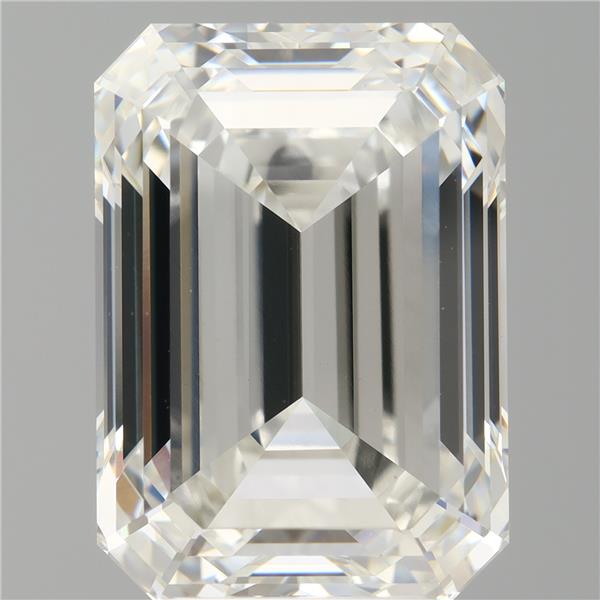 7.04 ct. emerald Lab Grown Diamond front image