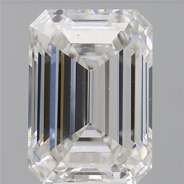 7.00 ct. emerald Lab Grown Diamond front image