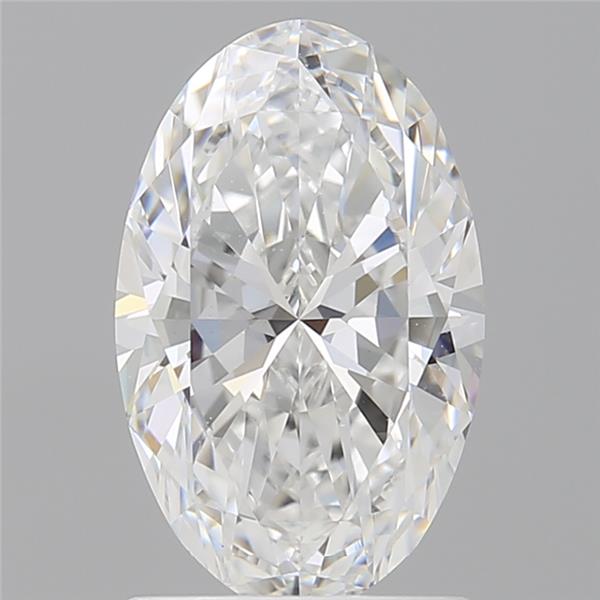 1.59 ct. oval Lab Grown Diamond front image