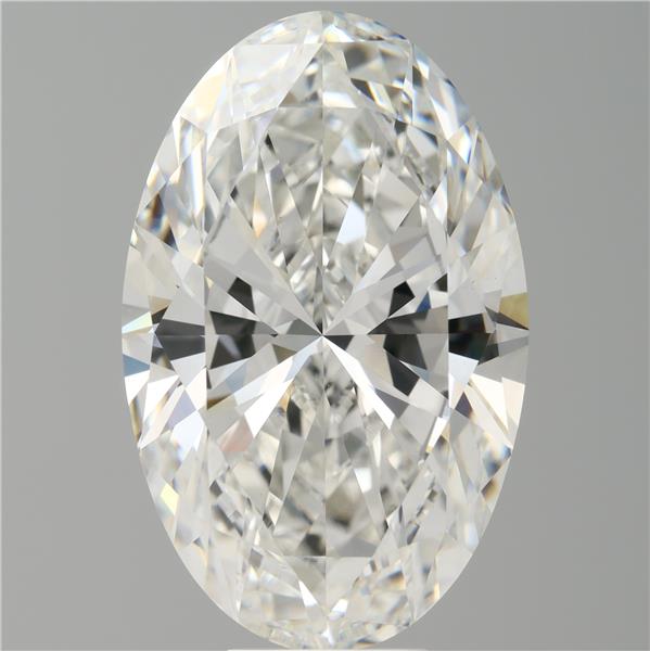 10.10 ct. oval Lab Grown Diamond front image