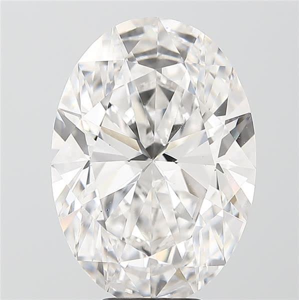 7.07 ct. oval Lab Grown Diamond front image