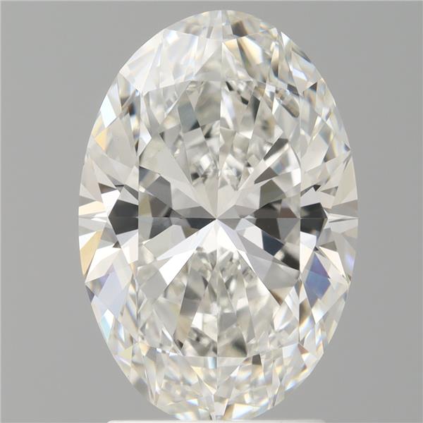 2.58 ct. oval Lab Grown Diamond front image