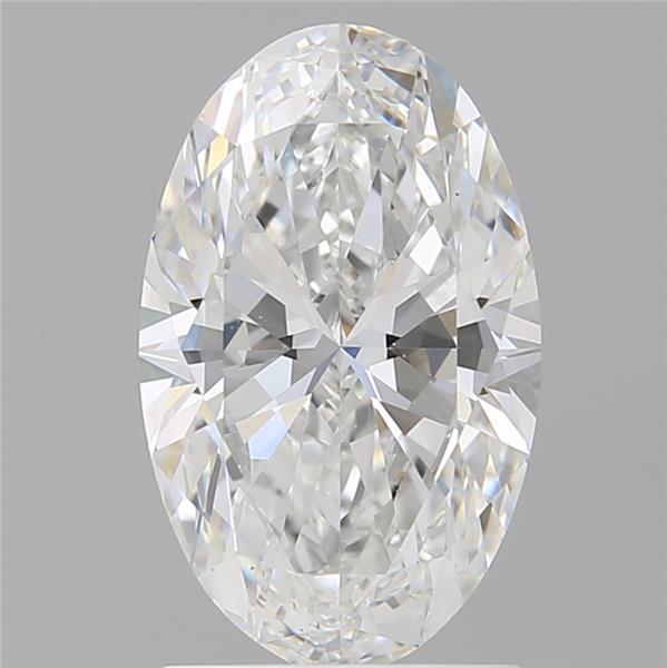 1.96 ct. oval Lab Grown Diamond front image