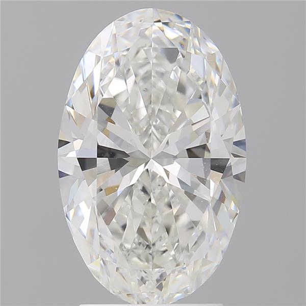 3.08 ct. oval Lab Grown Diamond front image