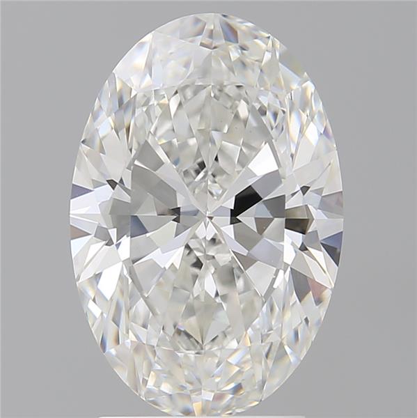 3.02 ct. oval Lab Grown Diamond front image