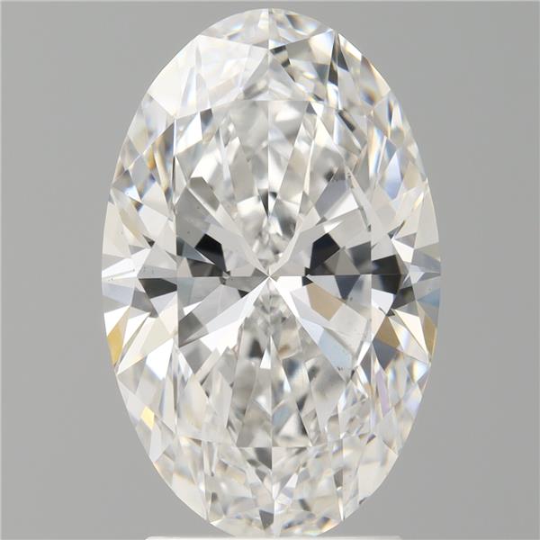 3.03 ct. oval Lab Grown Diamond front image