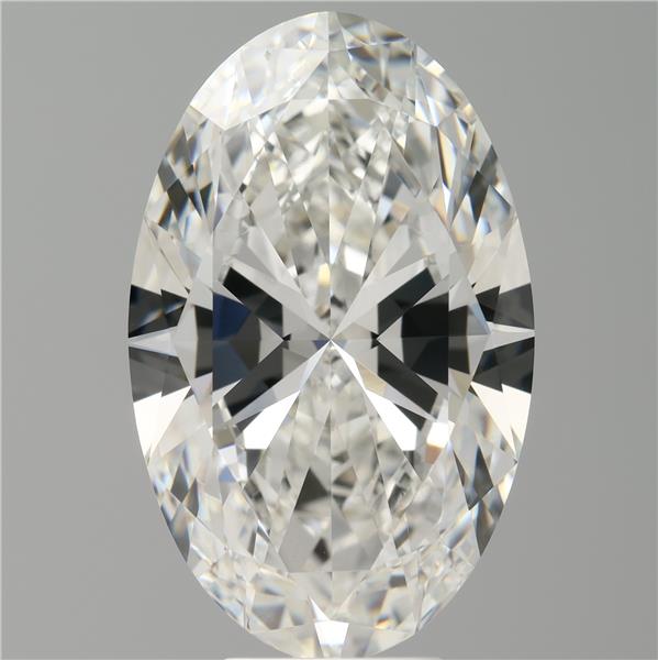 8.03 ct. oval Lab Grown Diamond front image