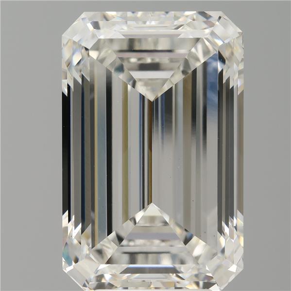 7.50 ct. emerald Lab Grown Diamond front image