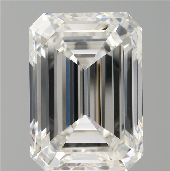 7.12 ct. emerald Lab Grown Diamond front image