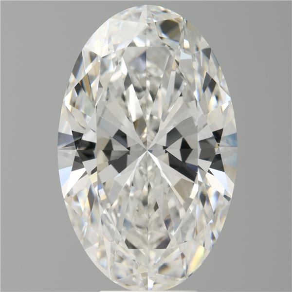 7.60 ct. oval Lab Grown Diamond front image