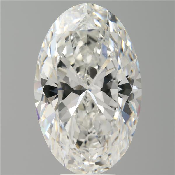 9.01 ct. oval Lab Grown Diamond front image