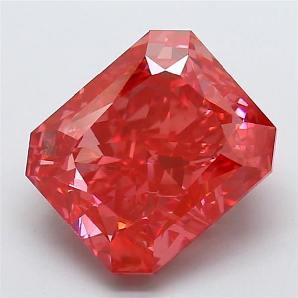 5.01 ct. radiant Lab Grown Diamond front image