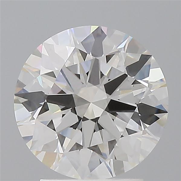2.60 ct. round Lab Grown Diamond front image