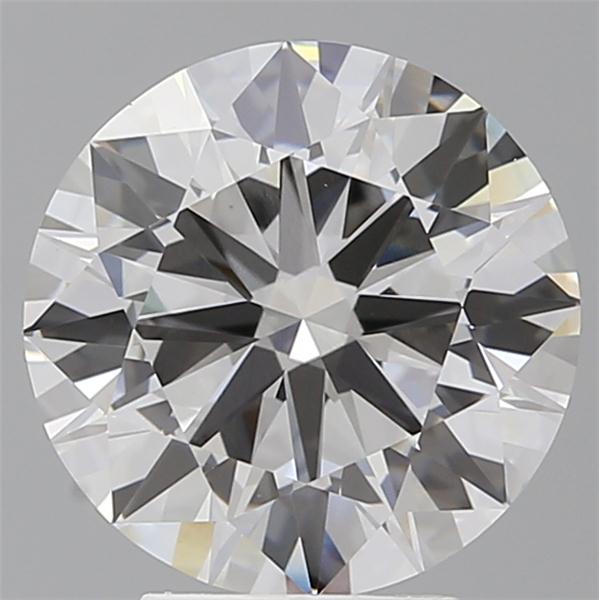 4.10 ct. round Lab Grown Diamond front image