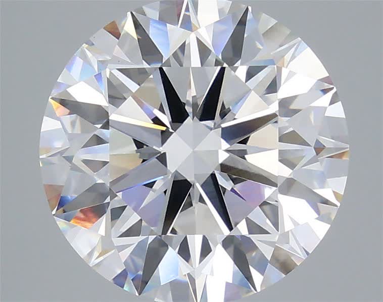6.08 ct. round Lab Grown Diamond front image