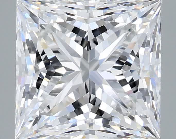 3.59 ct. princess Lab Grown Diamond front image