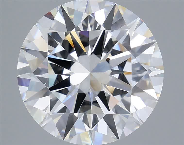5.54 ct. round Lab Grown Diamond front image