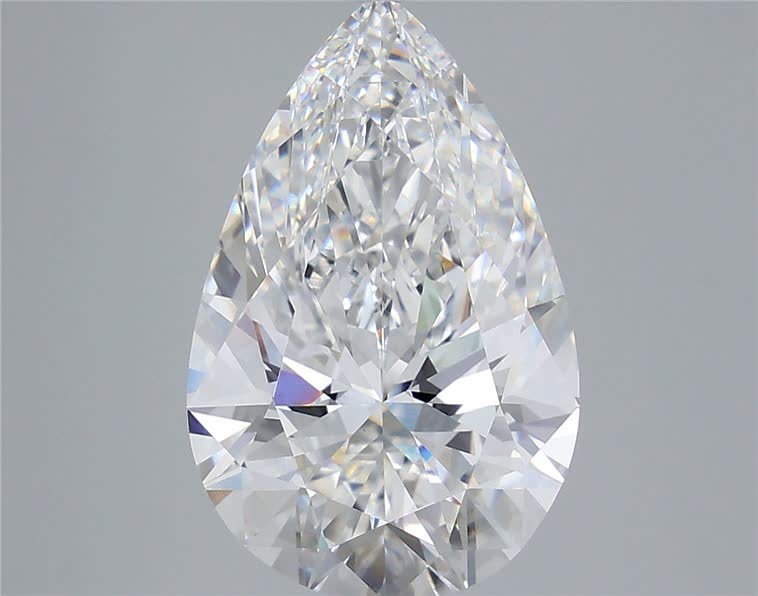 6.08 ct. pear Lab Grown Diamond front image
