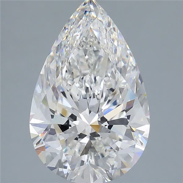 5.50 ct. pear Lab Grown Diamond front image