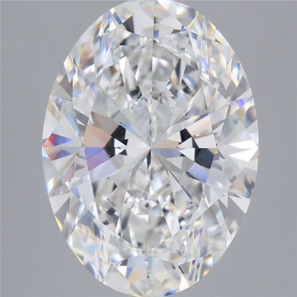6.01 ct. oval Lab Grown Diamond front image