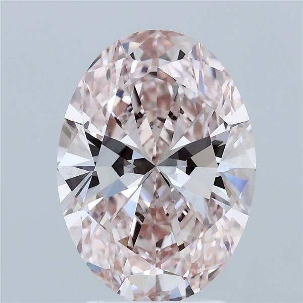 3.00 ct. oval Lab Grown Diamond front image