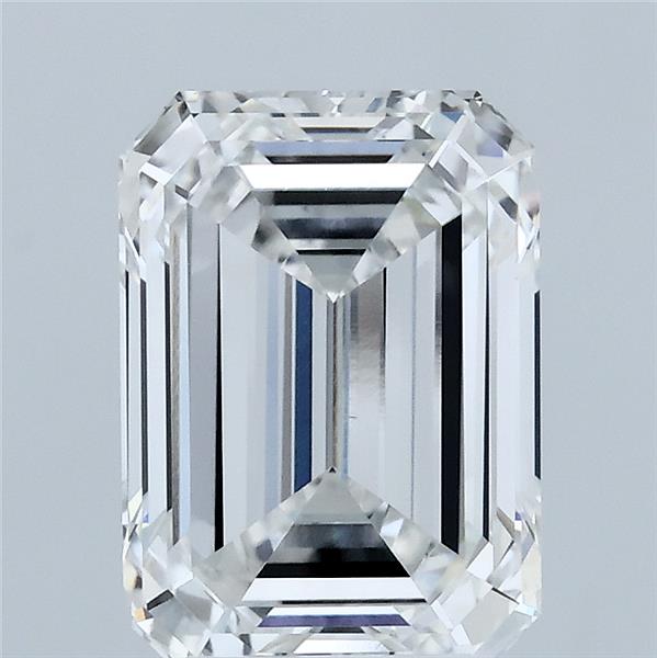 3.01 ct. emerald Lab Grown Diamond front image
