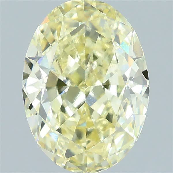 2.08 ct. oval Lab Grown Diamond front image