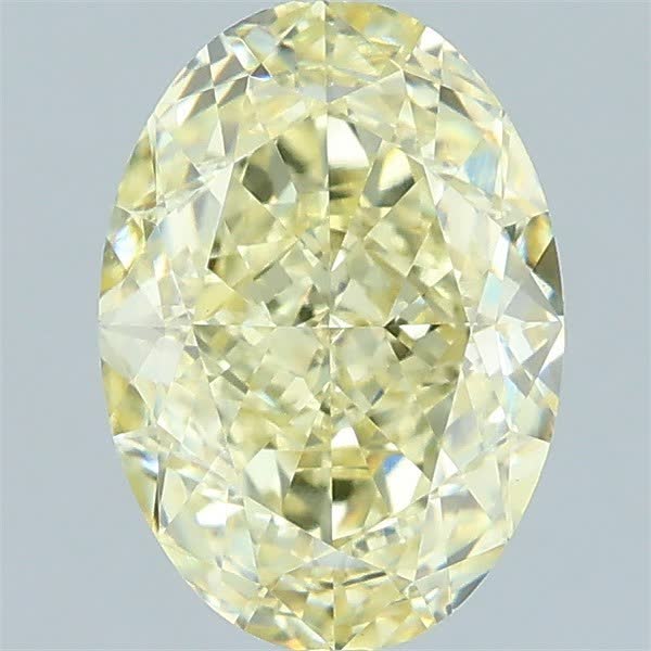 2.10 ct. oval Lab Grown Diamond front image