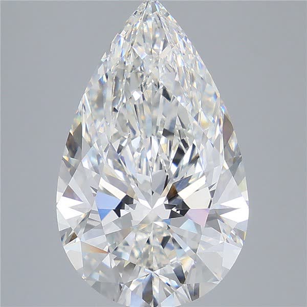6.58 ct. pear Lab Grown Diamond front image