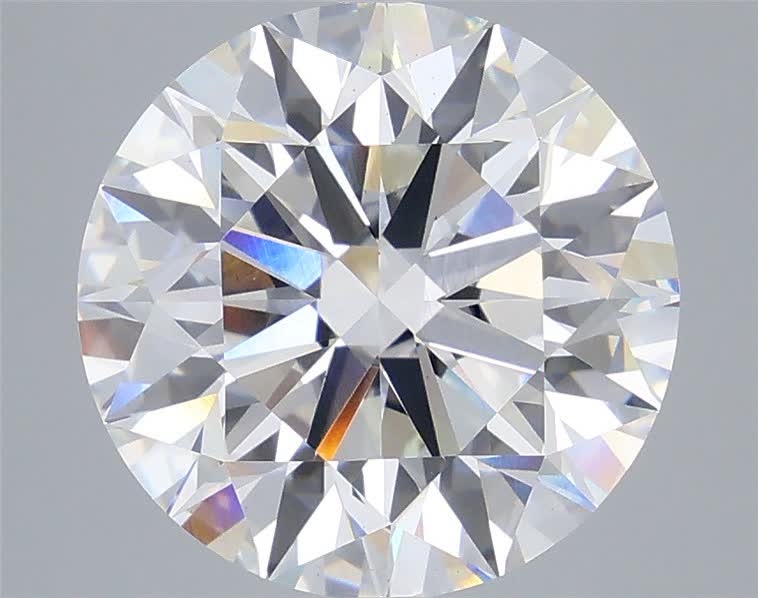 6.57 ct. round Lab Grown Diamond front image