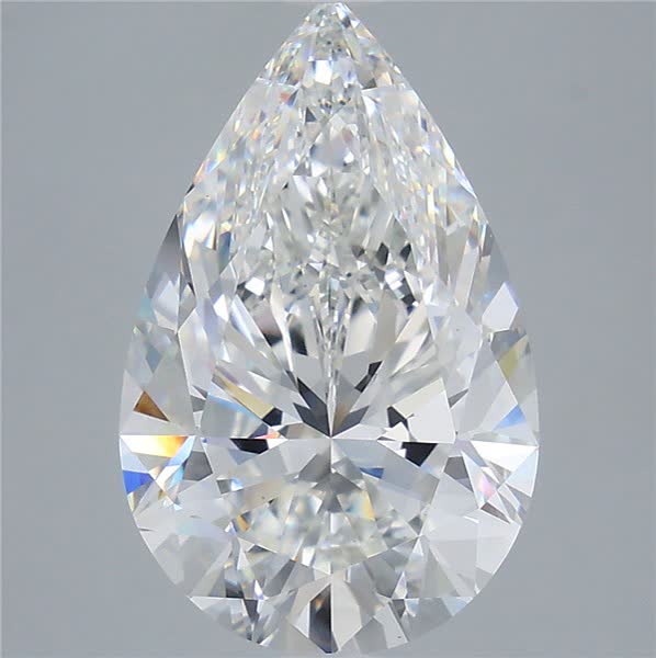 6.55 ct. pear Lab Grown Diamond front image