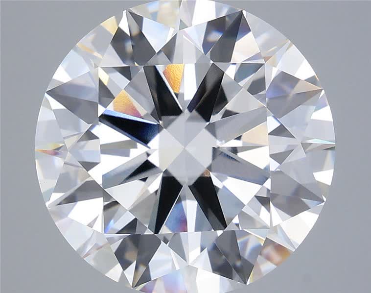 8.09 ct. round Lab Grown Diamond front image