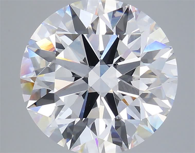 5.07 ct. round Lab Grown Diamond front image