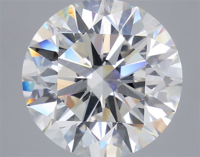 6.08 ct. round Lab Grown Diamond front image