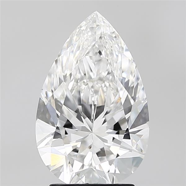 2.76 ct. pear Lab Grown Diamond front image