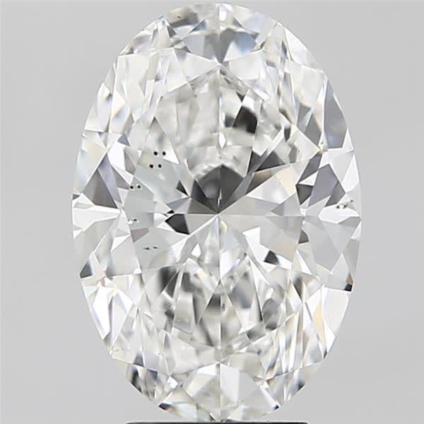 4.01 ct. oval Lab Grown Diamond front image