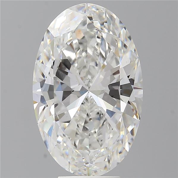 7.10 ct. oval Lab Grown Diamond front image