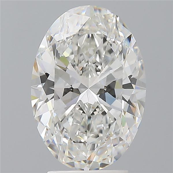 3.55 ct. oval Lab Grown Diamond front image