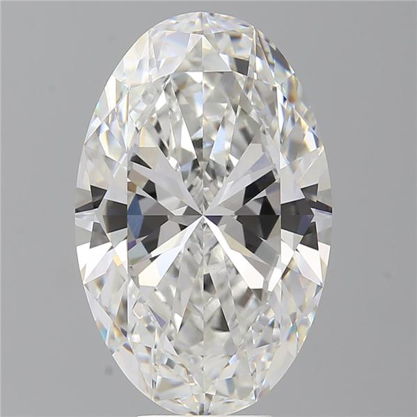 8.52 ct. oval Lab Grown Diamond front image